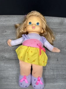 Katie Kiss n Giggle CAP TOYS INC 1993 VINTAGE PLUSH TOY DOLL Blue Eyes - Picture 1 of 18