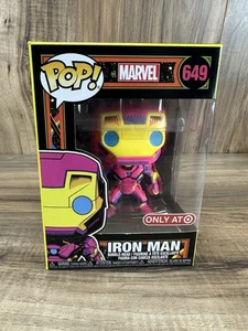 Funko Pop! Vinilo: Marvel Comics - Iron Man #649 exclusivo de Target (Blacklight) - Imagen 1 de 14