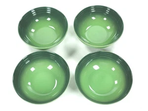 Le Creuset Stoneware Vancouver Cereal Bowls 6" / 22oz ~ BAMBOO Green ~ Set of 4 - Picture 1 of 8