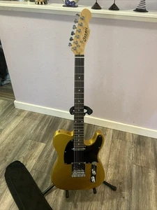 NEU GOLDEN SPARKLE TL COZART 6-SAITIGE E-GITARRE - MIT Softcase - Bild 1 von 19