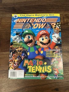 Nintendo Power Magazine- Mario Tennis, August 2000, Vol 135 - Bild 1 von 10