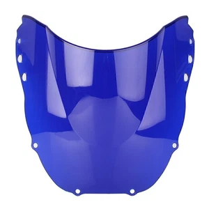 Blue Windshield Windscreen Double Bubble Fit Honda CBR900 RR CBR919 1998-1999 - Picture 1 of 2