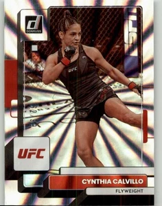 2023 Donruss UFC Cynthia Calvillo Holo Laser #50 SN #/99 - Picture 1 of 2