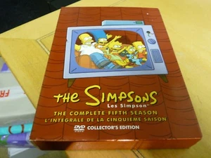 THE SIMPSONS COMPLETE SERIES 5 - COLLECTORS EDITION - 4 DISC SET + SLIPCASE - Imagen 1 de 6