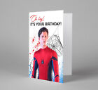 Spider-Man Birthday Card, The Avengers Greetings Card, Marvel Fan Gifts Merch