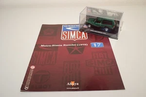 A40 1:43 ALTAYA IXO SIMCA COLLECTION MATRA RANCHO 1978 GREEN MIB +MAGAZINE - Picture 1 of 5