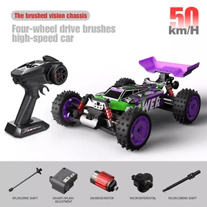 4WD 1:16 RC Car Remote Control High Speed 70KM/H Brushless Brushed Truck for Kid - Picture 1 of 26