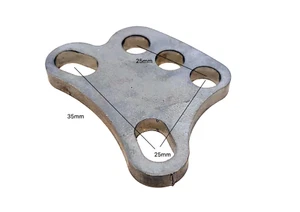 Go Kart Universal Bearing Carrier Seat Stay bracket OTK Freeline Compkart Racing - Picture 1 of 2