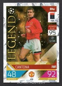 ERIC CANTONA #419 MANCHESTER UNITED 2022/23 CROMO UEFA MATCH ATTAX 22/23 TOPPS - Picture 1 of 2