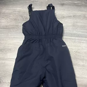 Trespass Ski Pants TP75 Salopettes Waterproof Navy Blue Girls Boys Age 5-6 Years - Picture 1 of 20
