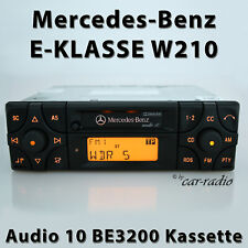 Original Mercedes W210 Radio Audio 10 BE3200 Becker Kassettenradio S210 E-Klasse