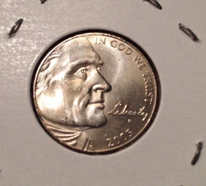 2005 P or D "Ocean in View" 5C Jefferson nickel - Picture 1 of 3