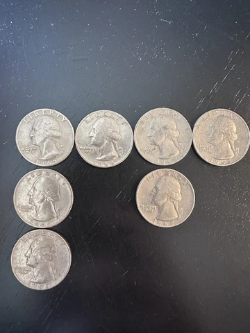 1960’s Quarters *No Mint* Lot Cover