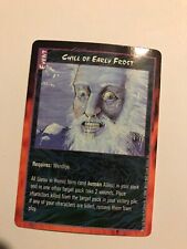 CHILL OF EARLY FROST: RAGE LOFR 1998 CCG Sept Event card White Wolf werewolf TCG