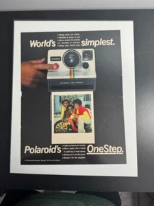 1978 POLAROID CAMERA Vintage Print Ad - Land Camera One Step - Bild 1 von 3