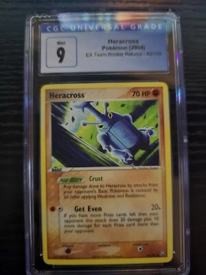 Herascross Team Rocket Returns CGC 9 - Image 1 of 2