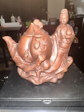 Vintage Chinese Handmade clay teapot Artist Signed