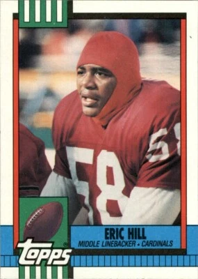 1990 Topps NFL Eric Hill #432 - Image 1 of 2