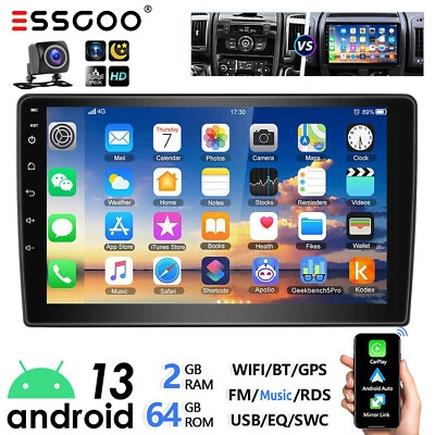 Für Fiat Ducato Citroen Jumper 64G Android 13 Carplay Autoradio GPS Navi RDS Kam - Bild 1 von 4