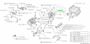 Interruptor de presión para: Subaru Impreza GC8 GF8 WRX STI 98-00 - Imagen 1 de 1