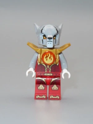 LEGO Wolf Worriz Fire chi armadura minifigura Legends of Chima 70145 70147 Foto 1 de 2