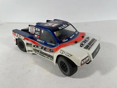 Used Team Associated SC18 1/18 Mini Short Course Truck Chassis w/ Electronics - Image 1 of 4