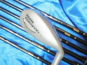 KASCO IRONS SET GOLF CLUB POWER TORNADO FOR SLICER 7PC R-FLEX - Picture 1 of 6