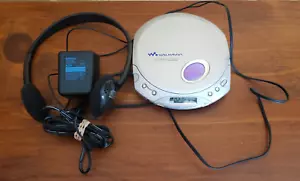 Vintage Sony D-E351 Walkman Discman ESPMAX CD-R/RW w/Case Accessories Tested Ex. - Picture 1 of 10