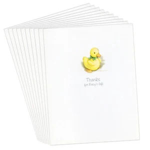 Set of 20 Cute THANKS FOR BABY'S GIFT Notecards + Envelopes — American Greetings - Picture 1 of 5