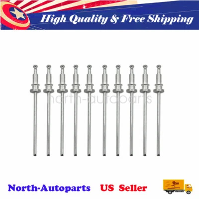 For GM Chevy body windshield trim weld pin stud molding clip rivet in stud 10pcs - Image 1 of 4