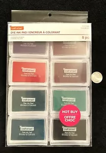 Almohadilla de tinta Craftsmart Dye (Jewal) ~ 8 colores - Imagen 1 de 2