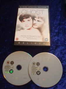 DVD.GHOST.2 DISC SPECIAL EDITION.SWAYZE.MOORE.GOLDBERG.CLASSIC ROMANTIC DRAMA.R2 - Picture 1 of 1