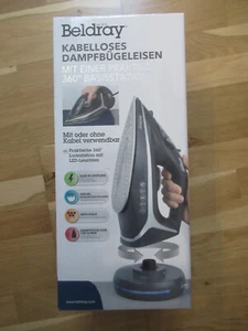 kabelloses Dampfbügeleisen,Beldray,360 Grad Basis, Antikalk,LED Leuchte,neu - Bild 1 von 10