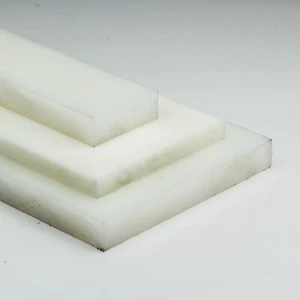 Polyamid Platte 6mm natur weiss PA6 Breite / Länge wählbar Zuschnitt Kunststoff - Bild 1 von 4