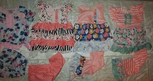 LOT OF 4 MARIE NICOLE GIRL'S 2-PIECE OUTFITS, SIZE MEDIUM, NEW WITH TAGS, LOT #1 - Picture 1 of 5