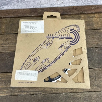 Specialites TA Hegoa 39T 130 BCD Inner Chainring Shimano 9/10 Speed Made France - Image 1 of 4