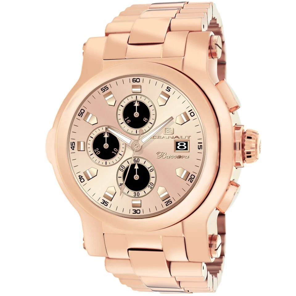 Reloj Oceanaut Baccara XL esfera oro rosa para hombre - OC0825 Foto 1 de 1