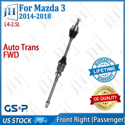 OE Front Right Passenger CV Axle Shaft For 2014-18 Mazda 3 L4 2.5L FWD Auto — 第 1/4 张图片