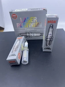 Lot de 6 bougies d'allumage platine laser NGK 5987 PLZFR6A-11S - Photo 1/4
