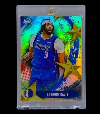 ANTHONY DAVIS REFRATOR ESTRELA DOURADA ARCO-ÍRIS HOLO SP Inserção Não Automática - DALLAS - Imagem 1 de 4