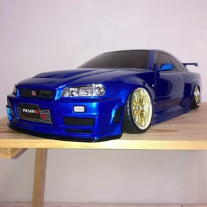 Tamiya GT-R R34 1/10 RC Car Body Shell Only Radio Control Car - Picture 1 of 7