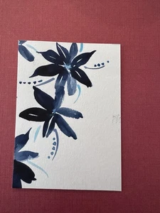 ACEO Original  Art watercolor and ink  Card Abstract Art , Fashion Watercolor - Picture 1 of 1