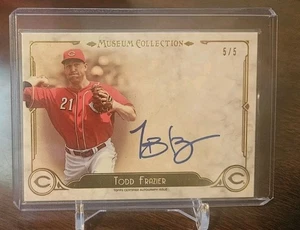 Autógrafo del archivo del museo Topps 2014/5 Todd Frazier - Imagen 1 de 2