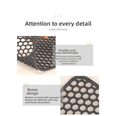 Anpassbare Zuschneidbare Silikon Spülmatte Spülmatte nicht transparent - Bild 1 von 4