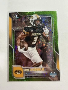 Mini refractor de diamante Bowman 2025 cromo U verde lima Kevin Coleman Jr. 57/275 - Imagen 1 de 3