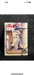 LOTTO 5 CARTE 2022 Bowman Draft FELIX VALERIO Brewers Prospect RC #BD-66 - Foto 1 di 1