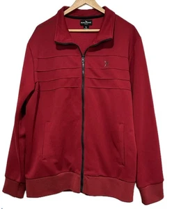 Marc Ecko Track Jacket Mens Large Red Cut and Sew Gorp Casual Streetwear - Picture 1 of 6