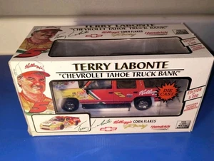 NEW Terry Labonte 1996 Chevrolet Tahoe Truck Kellogs 1:25 NASCAR Diecast BANK - Picture 1 of 6