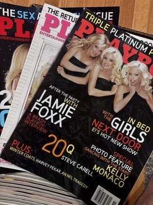 Lot of 3 Girls Next Door Playboy Magazines 2005 2006 2008 Excellent Condition - Image 1 of 4