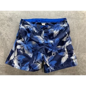 Nike Badehose Herren XL blau geblümt Boardshorts - Bild 1 von 8